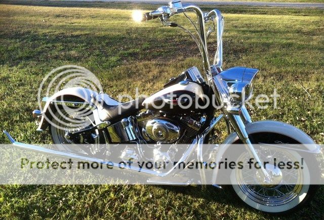 softail deluxe exhaust